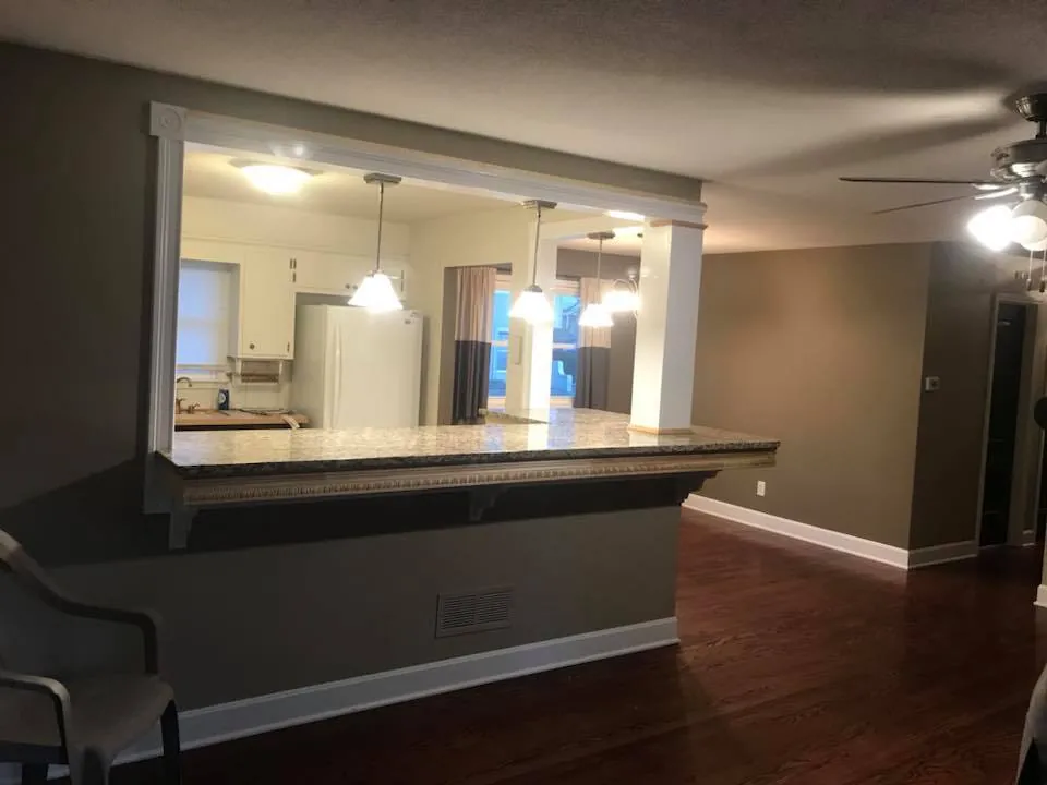 Completed remodeling and construction project in Kansas City by Multiservices Madrid LLC