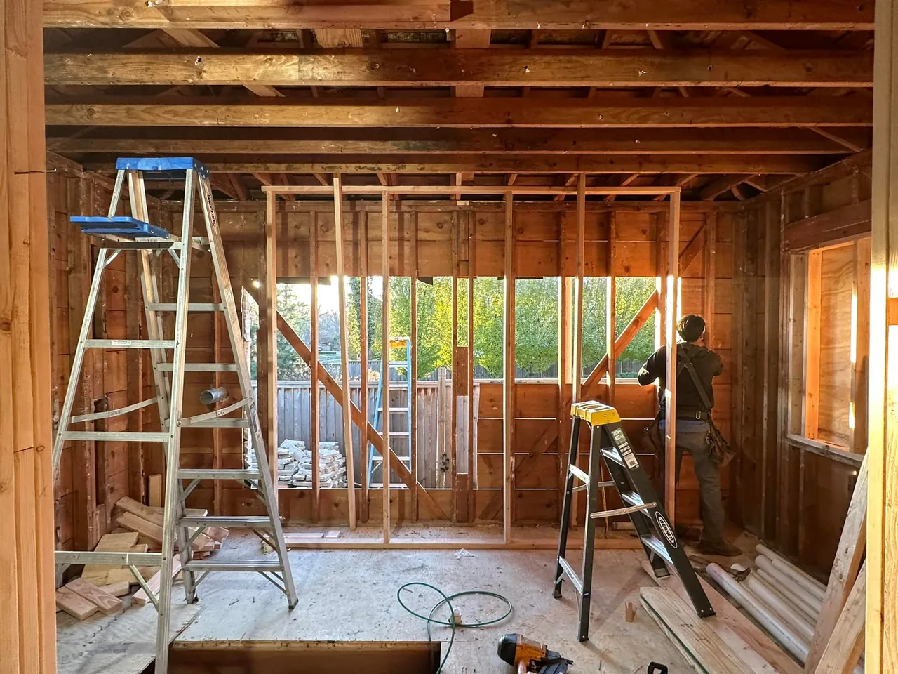 Completed remodeling and construction project in Kansas City by Multiservices Madrid LLC