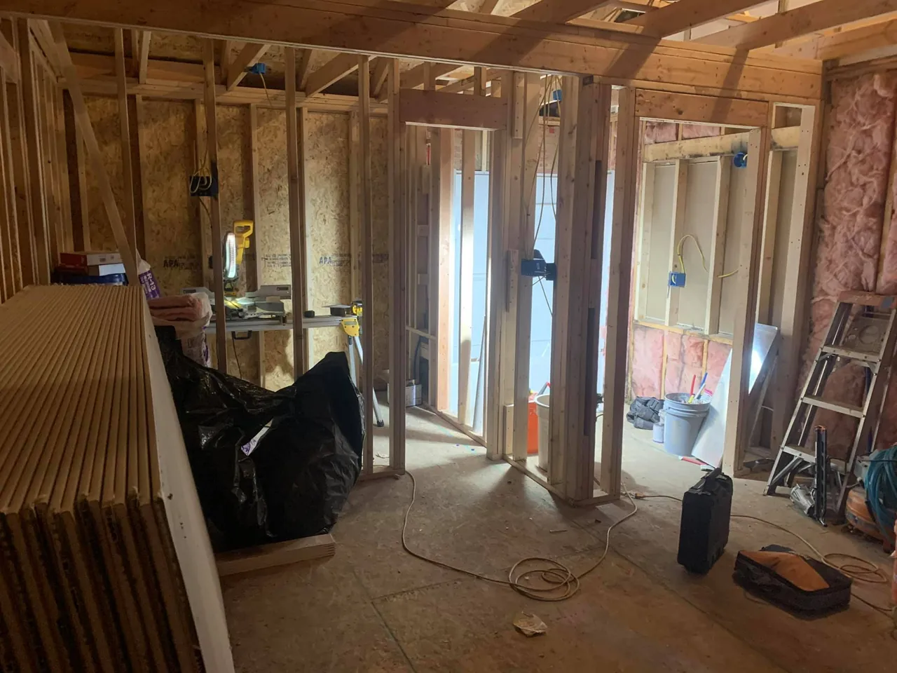 Completed remodeling and construction project in Kansas City by Multiservices Madrid LLC