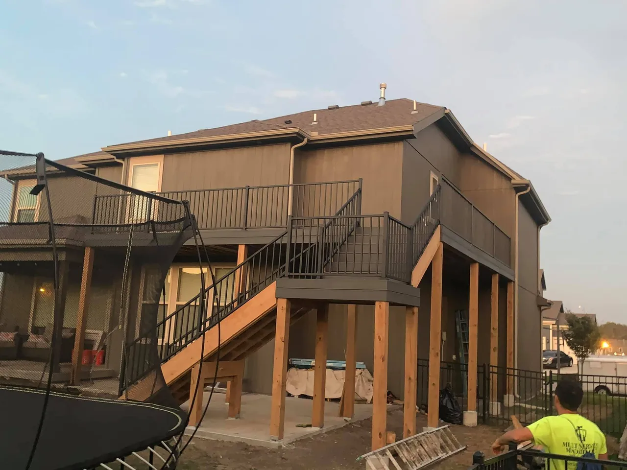 Completed remodeling and construction project in Kansas City by Multiservices Madrid LLC